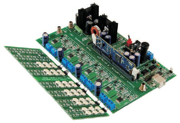 Texas Instruments' TMS320C2000™ DC/DC LED Lighting Developer's kit Texas Instruments' TMS320C2000